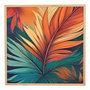 Wallity Pintura Decorativa en Lienzo Enmarcada 80 x 80 cm